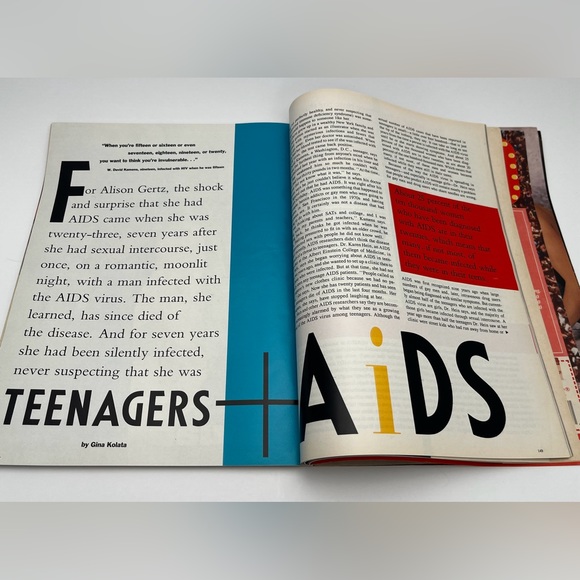 Vintage, Seventeen Magazine from May 1990 - Picture 9 of 13